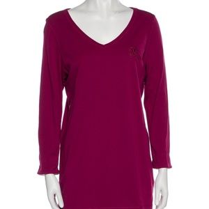 Burberry Brit Pink V-Neck Tunic